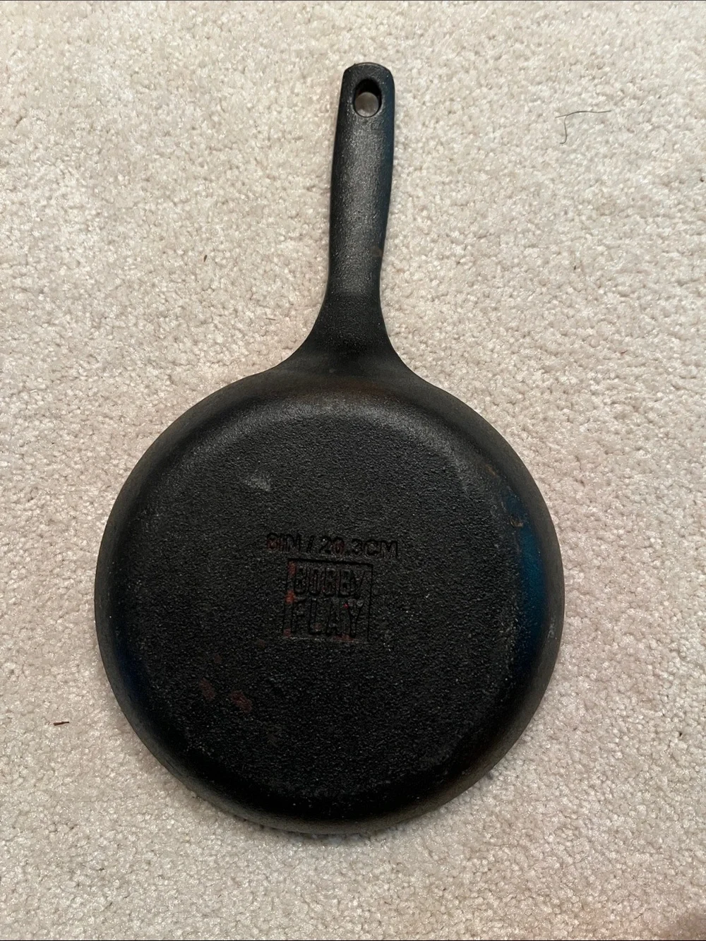 Bobby Flay Black Cast Iron Skillet- gently used
